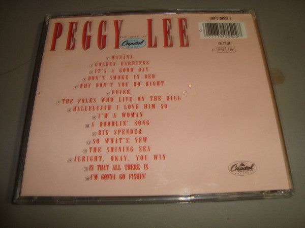 Peggy Lee : The Best Of Peggy Lee "The Capitol Years" (CD, Comp, Swi)
