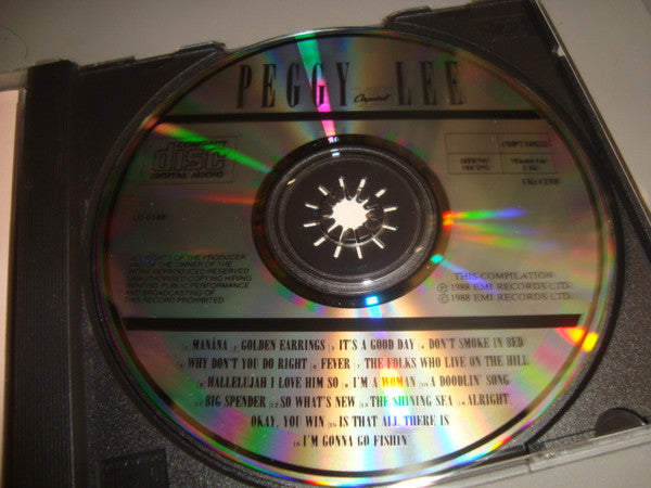 Peggy Lee : The Best Of Peggy Lee "The Capitol Years" (CD, Comp, Swi)