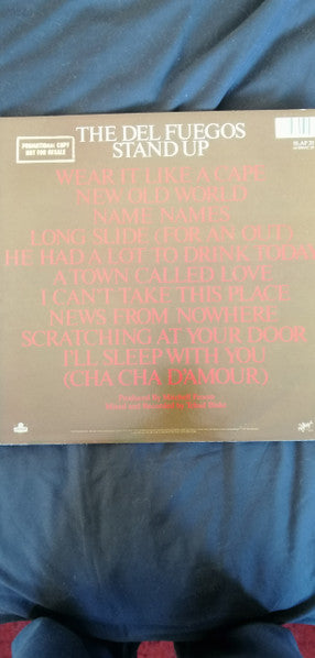 The Del Fuegos : Stand Up (LP, Album)