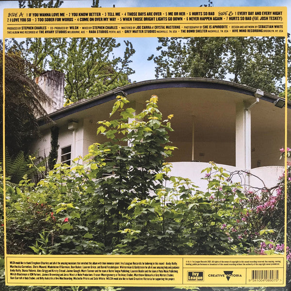WILSN : Those Days Are Over (LP, Album, Cle)