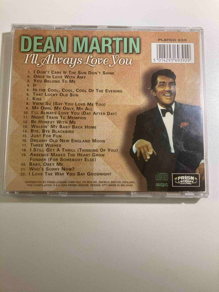 Dean Martin : I'll Always Love You (CD, Comp)
