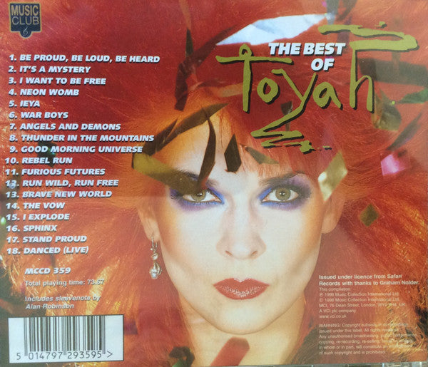 Toyah (3) : The Best Of Toyah: Proud, Loud & Heard (CD, Comp)