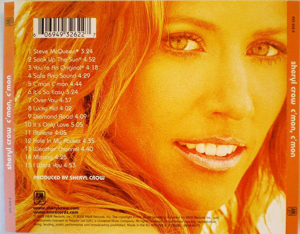 Sheryl Crow : C'mon, C'mon (CD, Album, S/Edition)