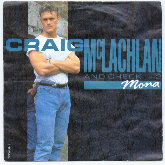 Craig McLachlan & Check 1-2 : Mona (7", Single)