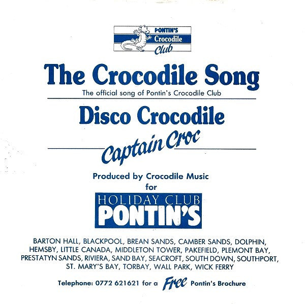 Captain Croc : The Crocodile Song (7", Single)