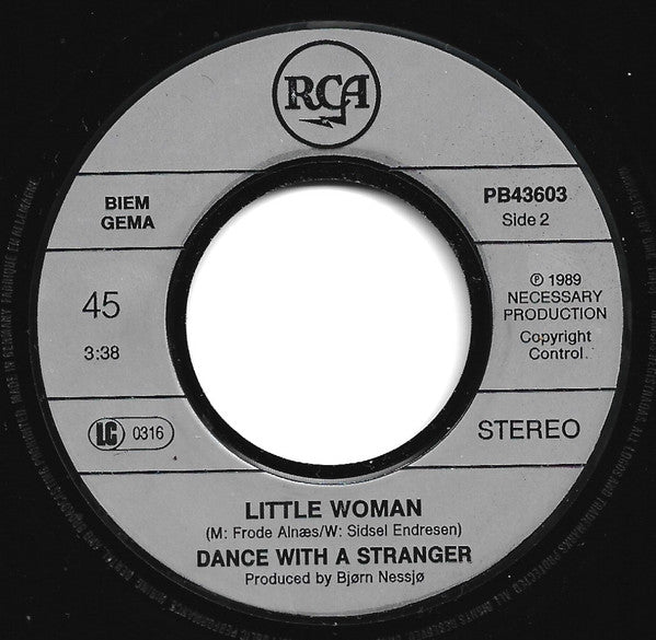 Dance With A Stranger : The Invisible Man (7", Single)