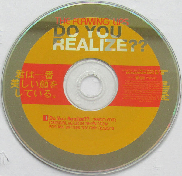 The Flaming Lips : Do You Realize?? (CD, Promo)