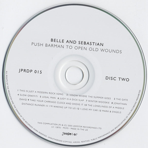 Belle & Sebastian : Push Barman To Open Old Wounds (2xCD, Comp)