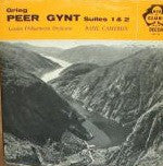 Edvard Grieg, Basil Cameron Conducting London Philharmonic Orchestra : Peer Gynt Suites 1 & 2 (LP, Mono, RE)