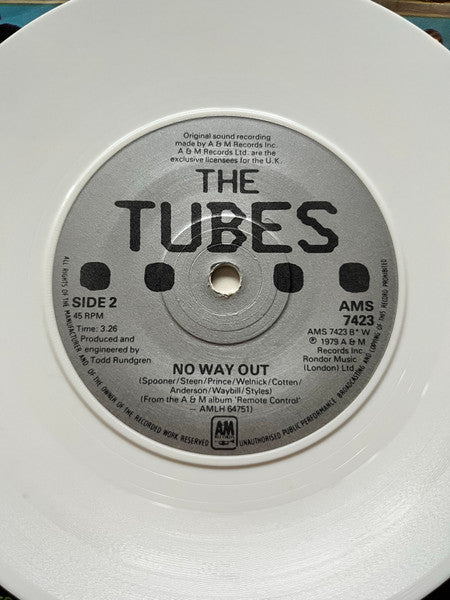 The Tubes : Prime Time (7", Single, Whi)