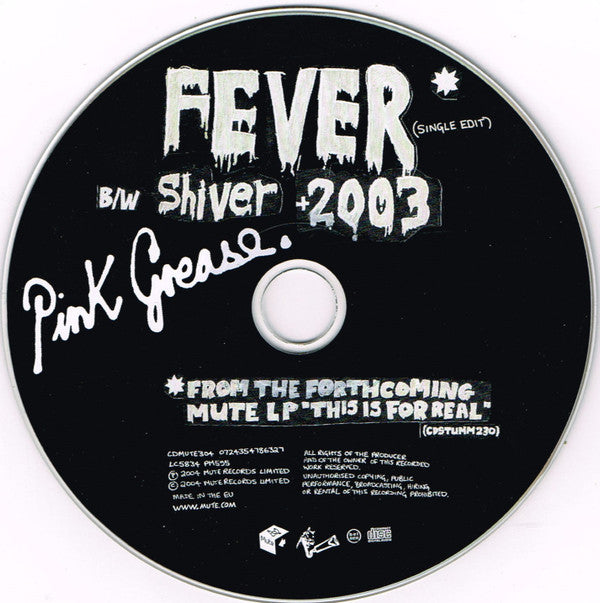 Pink Grease : Fever (CD, Single)