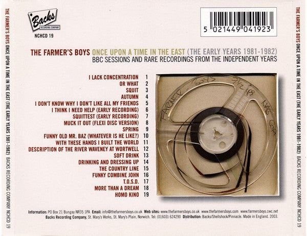 The Farmer's Boys : Once Upon A Time In The East (The Early Years 1981-1982) (CD, Comp)