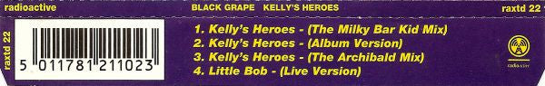 Black Grape : Kelly's Heroes (CD, Single)