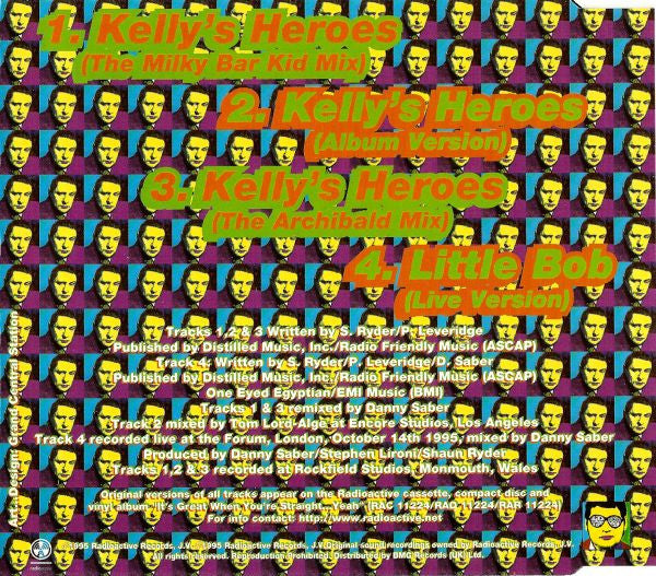 Black Grape : Kelly's Heroes (CD, Single)