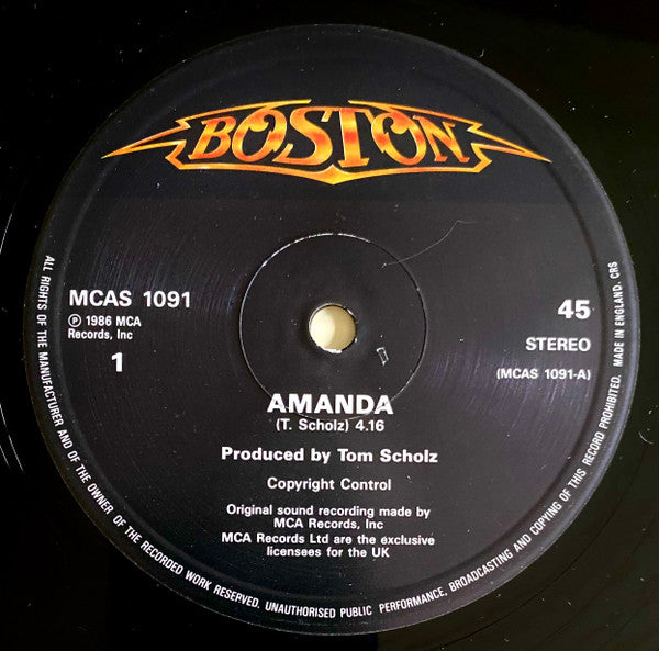 Boston : Amanda (12")