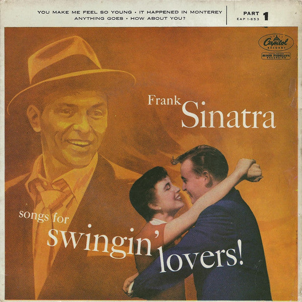 Frank Sinatra : Songs For Swingin' Lovers (Part 1) (7", EP)