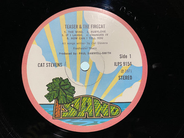 Cat Stevens : Teaser And The Firecat (LP, Album, Gat)