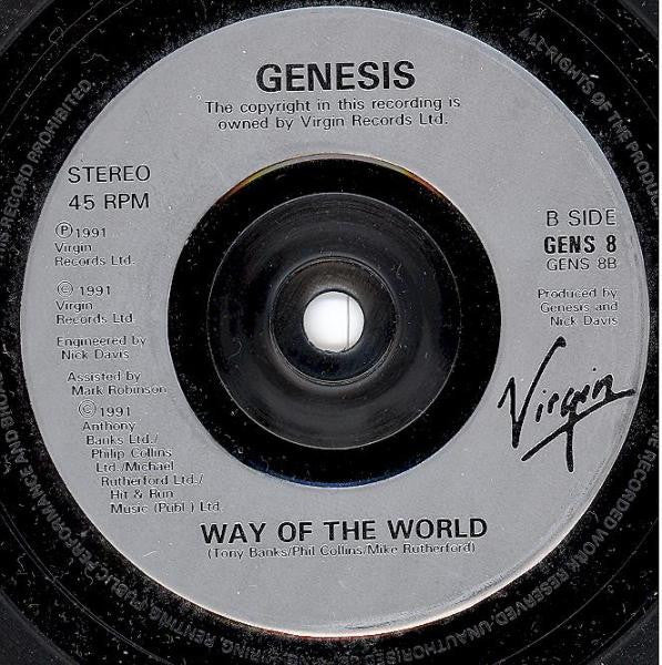 Genesis : Hold On My Heart (7", Single)