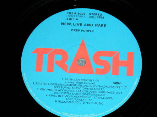 Deep Purple : New, Live And Rare (LP, Comp)