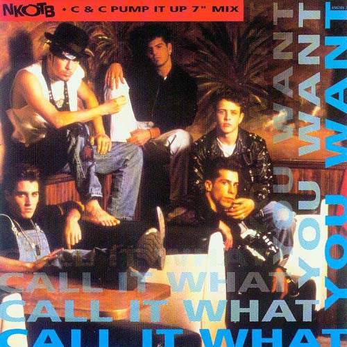 New Kids On The Block : Call It What You Want (C & C Pump It Up 7" Mix) (7", Single)