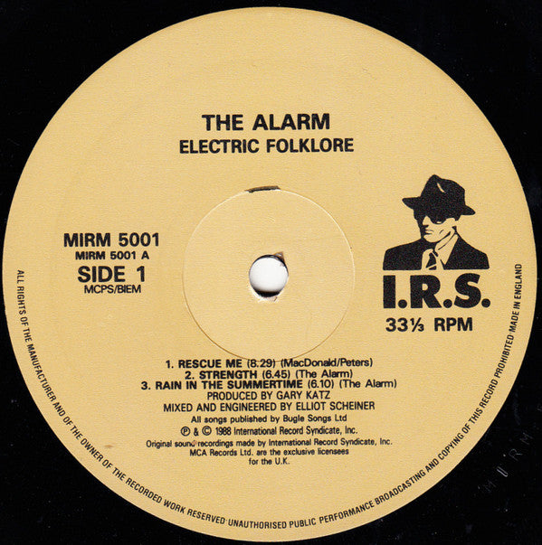 The Alarm : Electric Folklore Live (LP, Album)