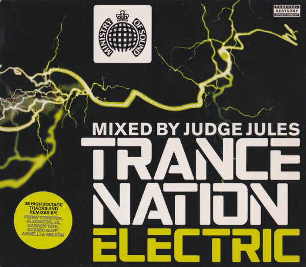 Judge Jules : Trance Nation Electric (2xCD, Comp, Mixed)