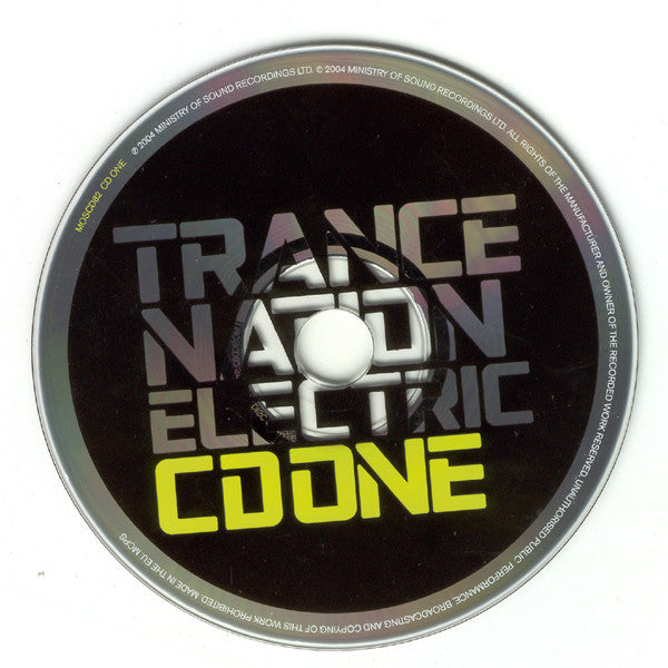 Judge Jules : Trance Nation Electric (2xCD, Comp, Mixed)