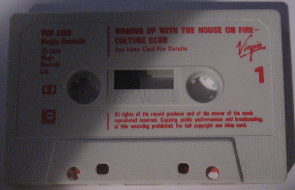 Culture Club : Waking Up With The House On Fire (Cass, Album)