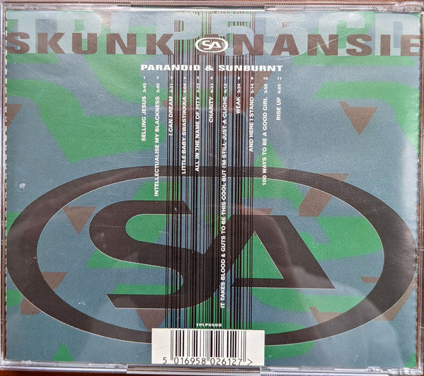 Skunk Anansie : Paranoid & Sunburnt (CD, Album, RE)