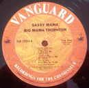 Big Mama Thornton : Sassy Mama! (LP, Album, RE)