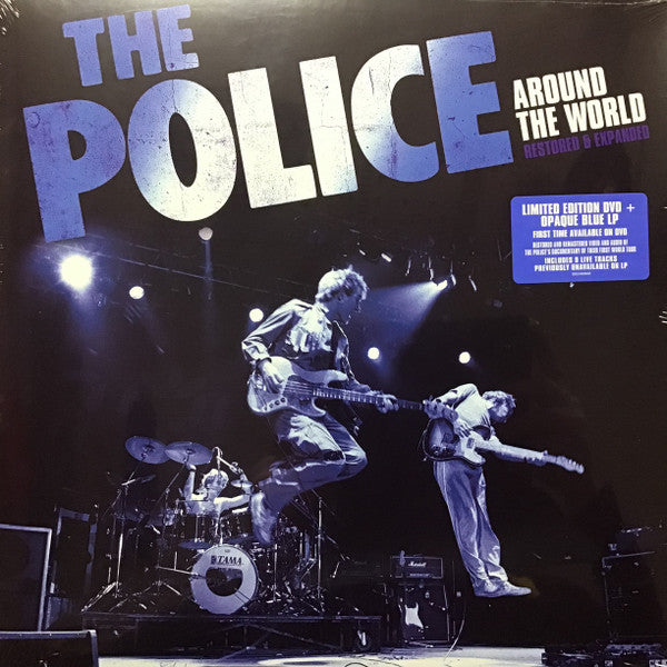 The Police : Around The World (Restored & Expanded) (LP, Album, Ltd, Blu + DVD-V, NTSC + Ltd, RM)