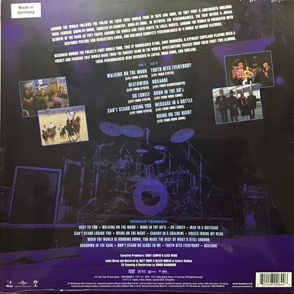 The Police : Around The World (Restored & Expanded) (LP, Album, Ltd, Blu + DVD-V, NTSC + Ltd, RM)