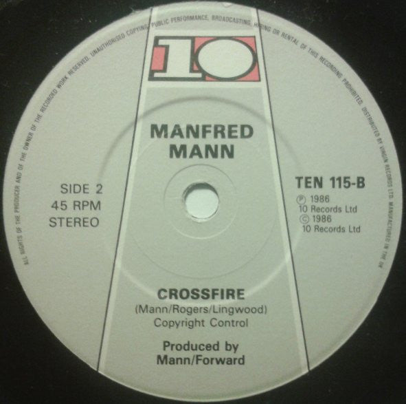 Manfred Mann's Earth Band With Chris Thompson : Do Anything You Wanna Do (7", Single)