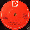 John O'Banion : Love You Like I Never Loved Before (7")