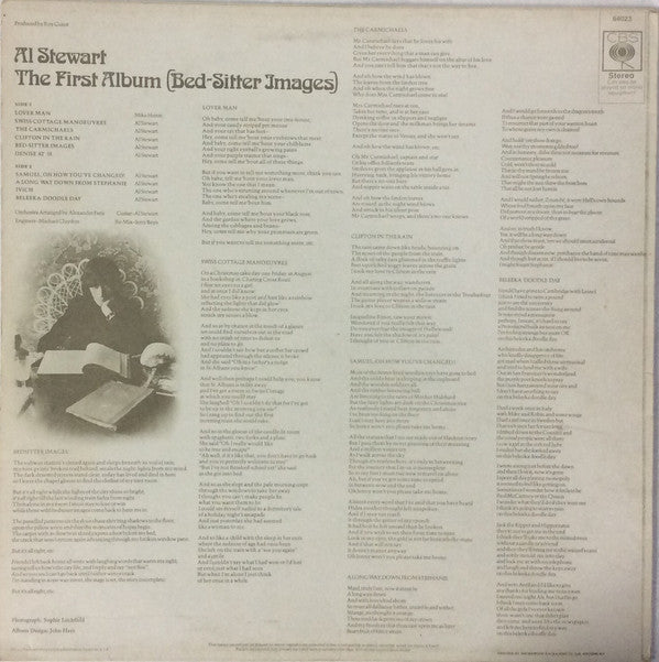 Al Stewart : The First Album (Bed-Sitter Images) (LP, Album, RE)