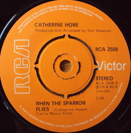 Catherine Howe : Harry (7")