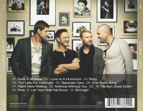 Boyzone : Brother (CD, Album)