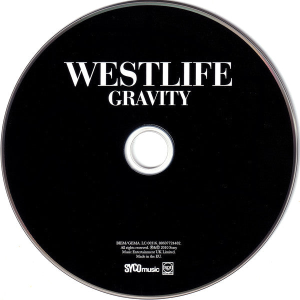 Westlife : Gravity (CD, Album)