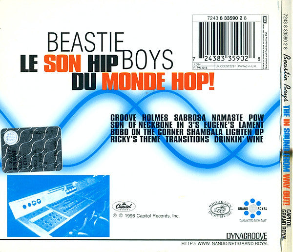 Beastie Boys : The In Sound From Way Out! (CD, Comp, UK)