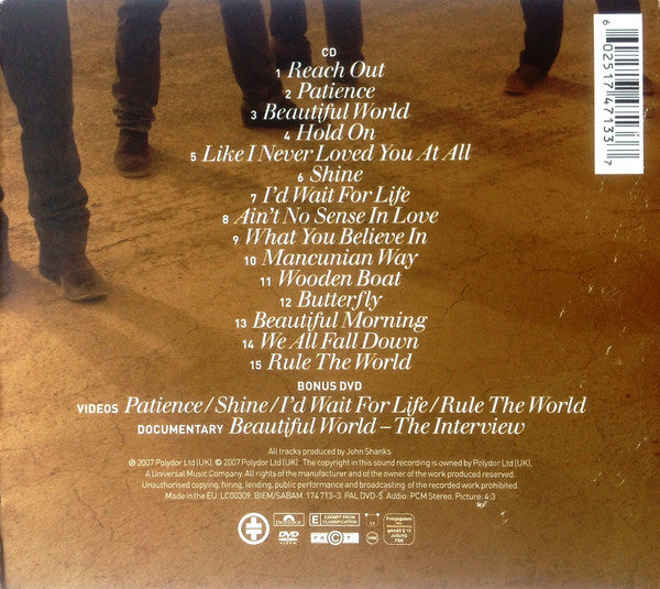 Take That : Beautiful World (CD, Album + DVD-V, PAL, DVD + Ltd, Tou)