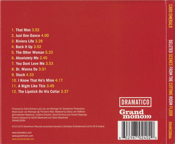 Caro Emerald : Deleted Scenes From The Cutting Room Floor (CD, Album, Dig)