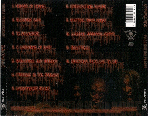 Cannibal Corpse : Evisceration Plague (CD, Album)