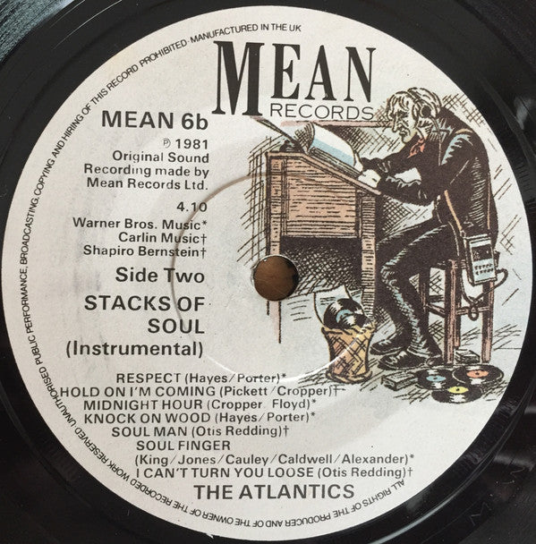 The Atlantics (4) : Stacks Of Soul (7", Single)