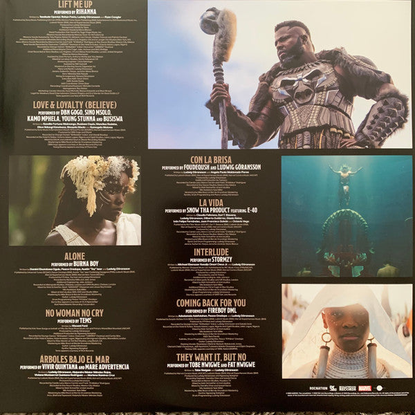 Various : Black Panther: Wakanda Forever - Music From And Inspired By (2xLP, Comp)