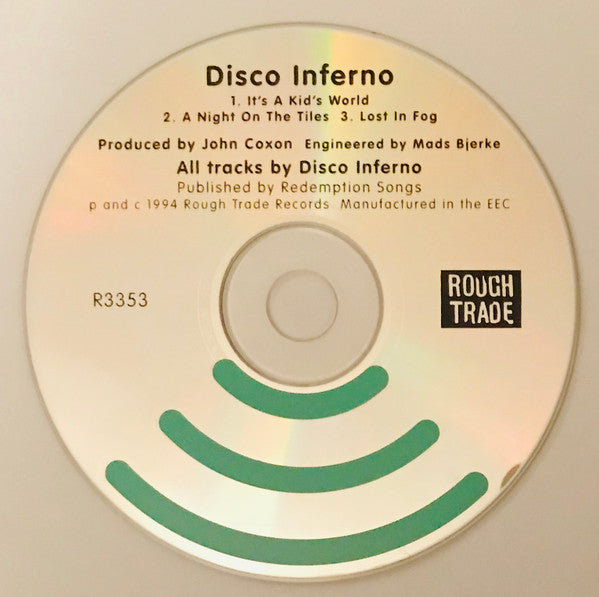 Disco Inferno : It's A Kid's World (CD, EP)