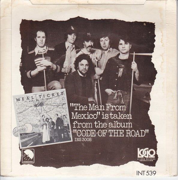 Meal Ticket (2) : Yesterday's Music (7", Single)