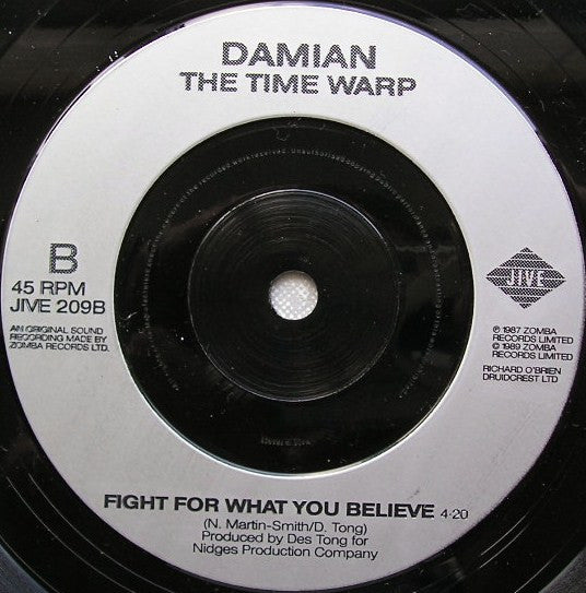 Damian : The Time Warp (7", Single, Sil)