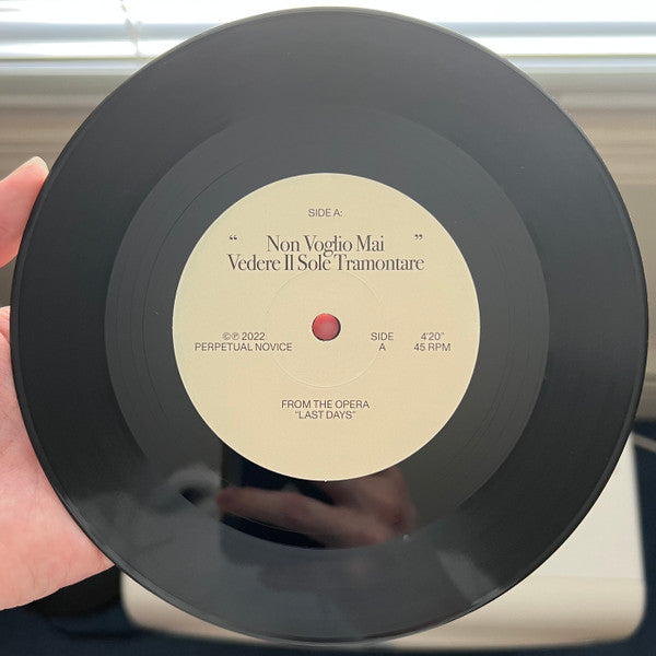 Oliver Leith, Caroline Polachek, 12 Ensemble, Eloisa-Fleur Thom : Non Voglio Mai Vedere Il Sole Tramontare (7", Single, Ltd)