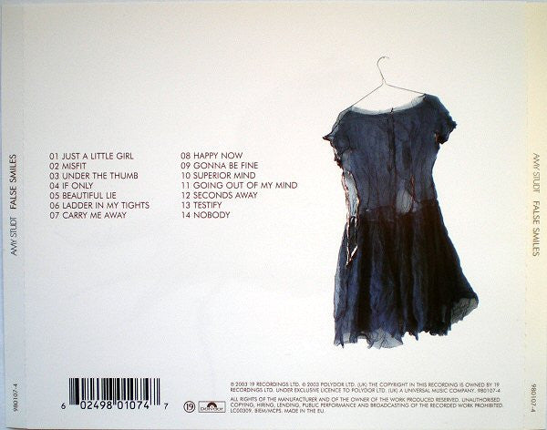 Amy Studt : False Smiles (CD, Album)