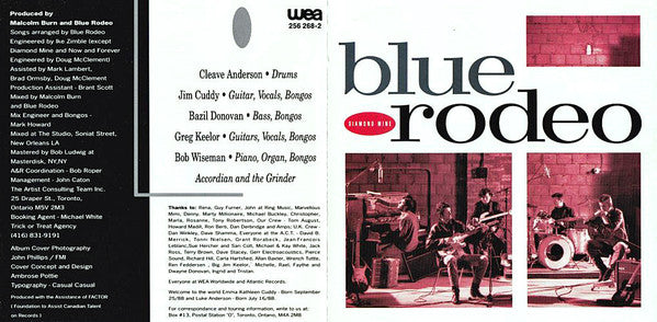 Blue Rodeo : Diamond Mine (CD, Album)